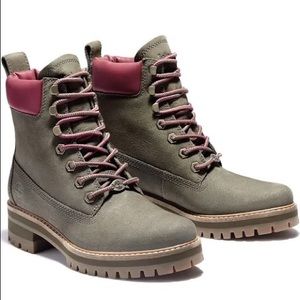 ✨🆕 Timberland Courmayeur Valley Boot 6" olive/maroon 8M
